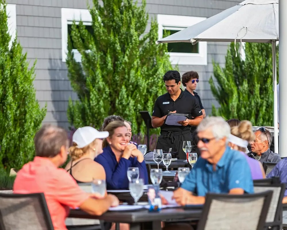 patio dining